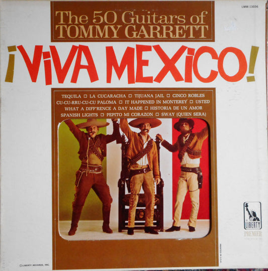 The 50 Guitars Of Tommy Garrett - ¡Viva Mexico! (LP) (VG+) - Endless Media