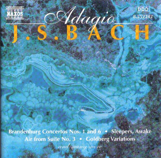 Johann Sebastian Bach : Adagio J.S. Bach (CD, Comp)