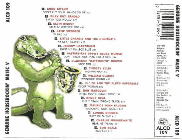 Various : Genuine Houserockin' Music V (CD, Comp)