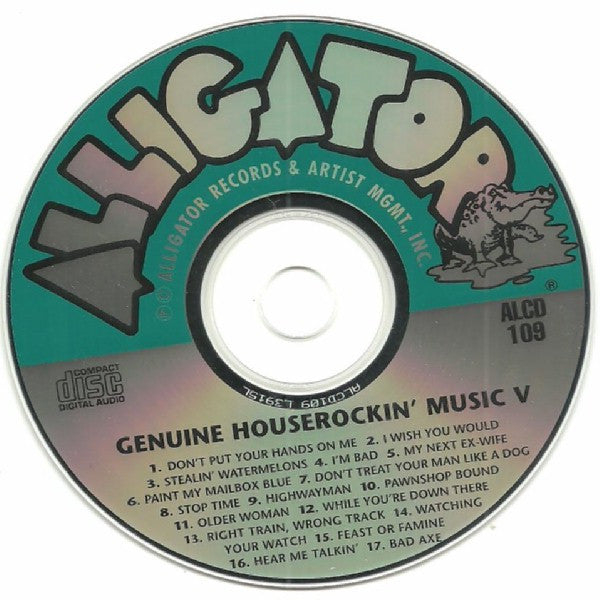 Various : Genuine Houserockin' Music V (CD, Comp)