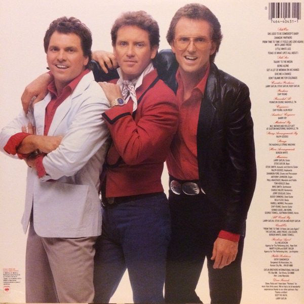 Larry Gatlin & The Gatlin Brothers : Partners (LP)