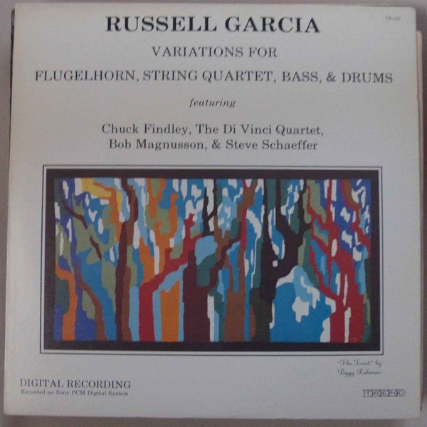 Russell Garcia : Variations For Flugelhorn, String Quartet, Bass, & Drums (LP, Album)