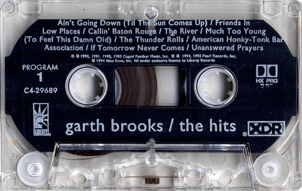 Garth Brooks : The Hits (Cass, Comp, HX )