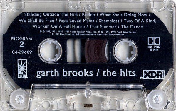Garth Brooks : The Hits (Cass, Comp, HX )