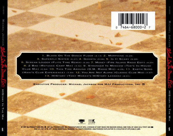 Michael Jackson : Blood On The Dance Floor (HIStory In The Mix) (CD, Album)