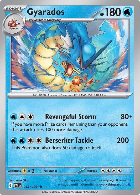 Gyarados [PAL - 043/193] Pokemon Trading Card