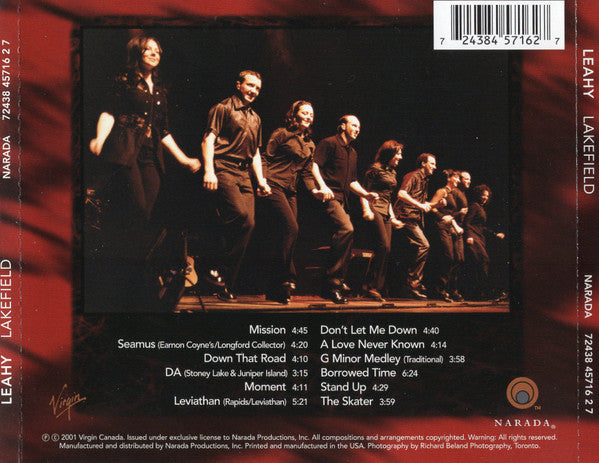 Leahy : Lakefield (CD, Album)