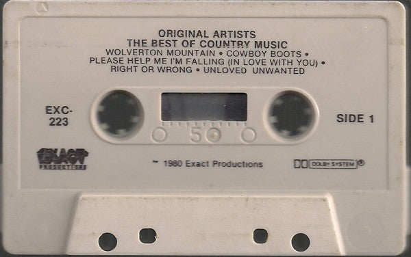 Various : The Best Of Country Music (Cass, Comp)