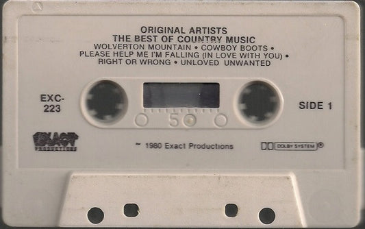 Various : The Best Of Country Music (Cass, Comp)