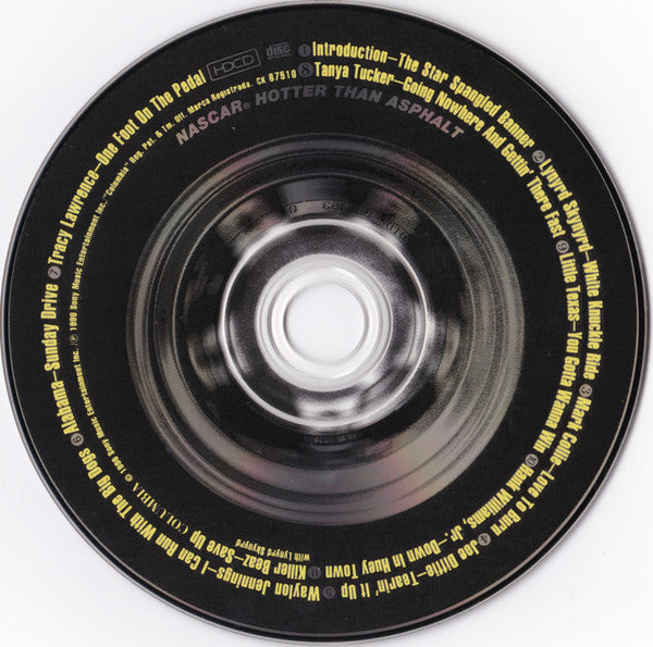 Various : Nascar: Hotter Than Asphalt (HDCD, Album)