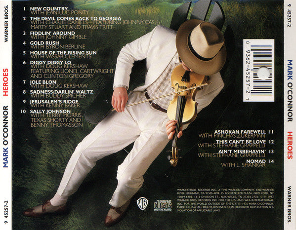Mark O'Connor : Heroes (CD, Album)