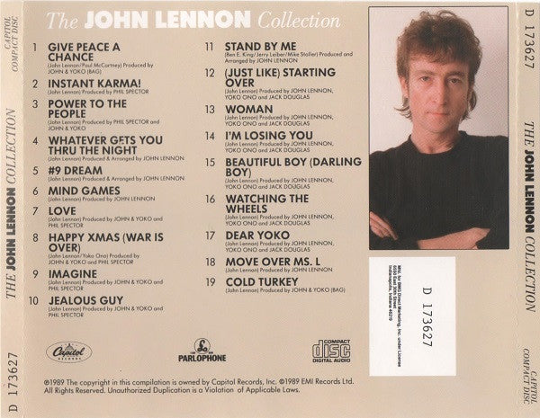 John Lennon : The John Lennon Collection (CD, Comp, Club, RE)