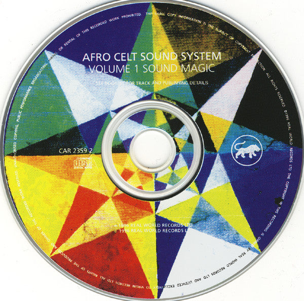 Afro Celt Sound System : Volume 1 Sound Magic (CD, Album)