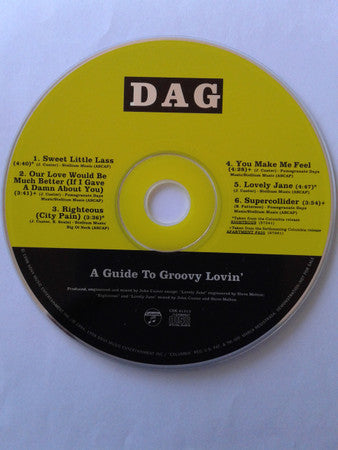 Dag : A Guide To Groovy Lovin' (CD, Promo, Smplr)