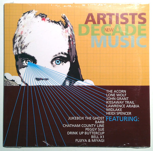 Various : New Artists New Decade New Music (CD, Comp, Smplr)