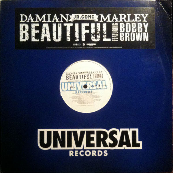 Damian Marley Feat Bobby Brown - Beautiful (12") (VG+) - Endless Media