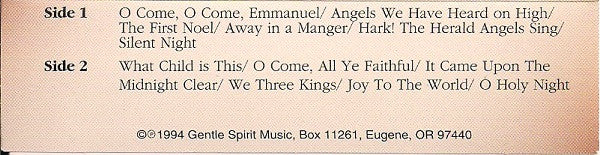 David Phillips (17) : Solo Piano (A Collection Of Traditional Christmas Carols) (Cass)