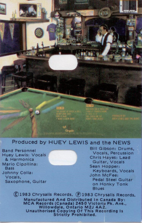 Huey Lewis & The News : Sports (Cass, Album, Dol)