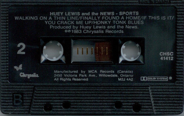Huey Lewis & The News : Sports (Cass, Album, Dol)