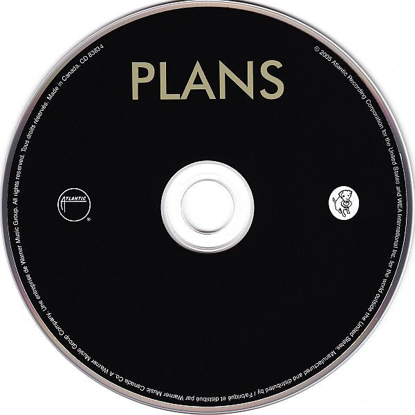 Death Cab For Cutie : Plans (CD, Album)
