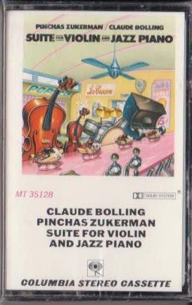 Claude Bolling / Pinchas Zukerman : Suite For Violin And Jazz Piano (Cass, Album, Dol)