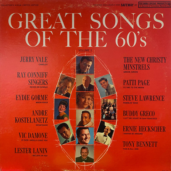 Various - Great Songs Of The 60's Volume 1 (LP) (M) - Endless Media