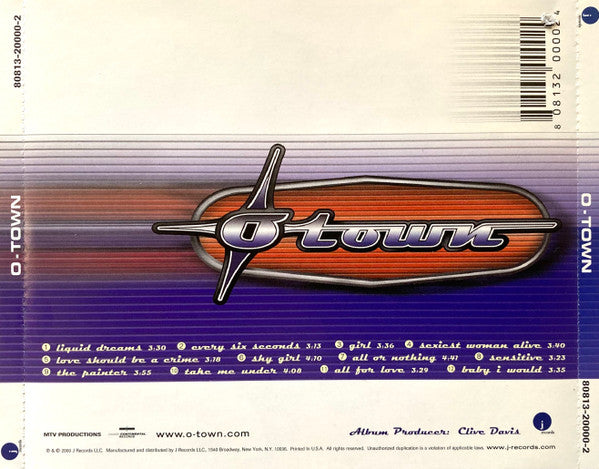 O-Town : O-Town (CD, Album)