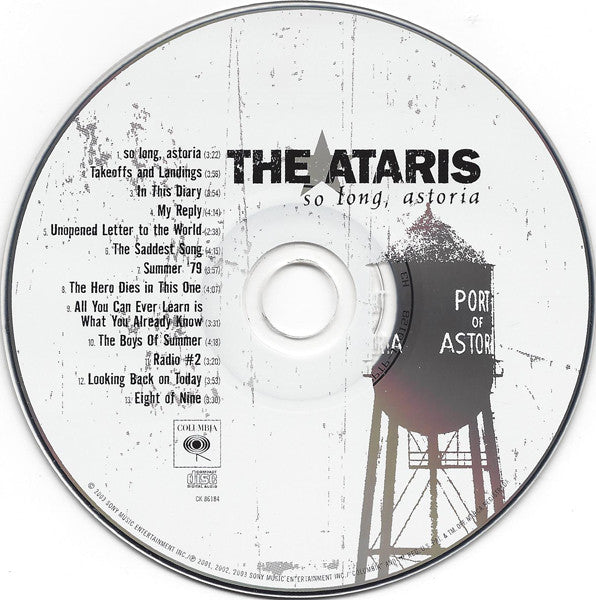 The Ataris : So Long, Astoria (CD, Album, Enh)