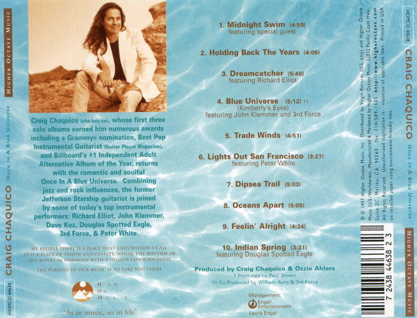 Craig Chaquico : Once In A Blue Universe (CD, Album)