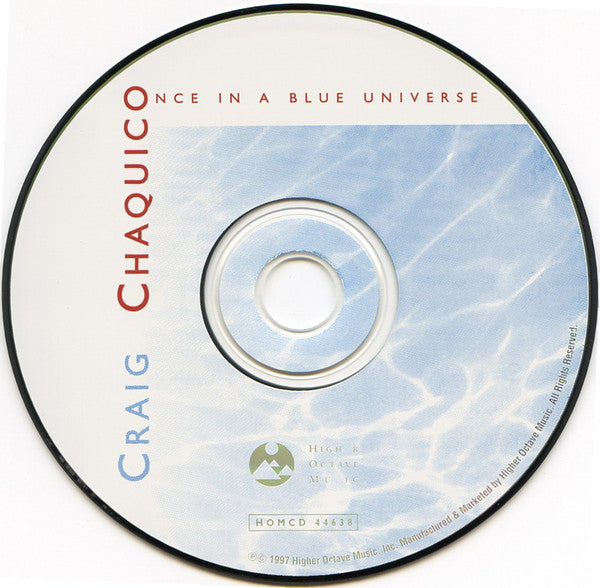 Craig Chaquico : Once In A Blue Universe (CD, Album)