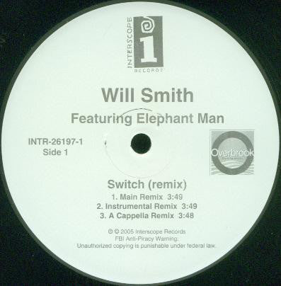 Will Smith - Switch (Reggae Remix) (12") (VG+) - Endless Media