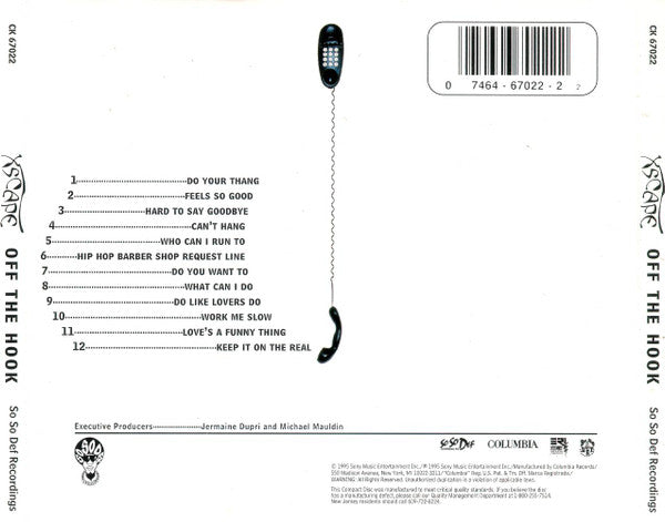 Xscape : Off The Hook (CD, Album)