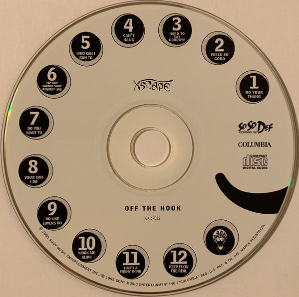 Xscape : Off The Hook (CD, Album)