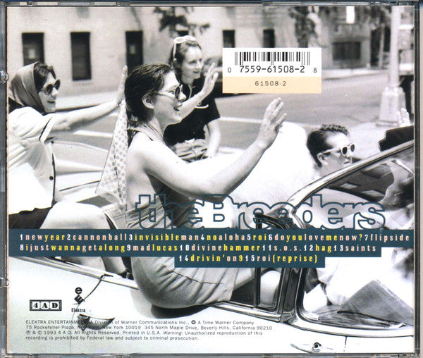 The Breeders : Last Splash (CD, Album, RP)