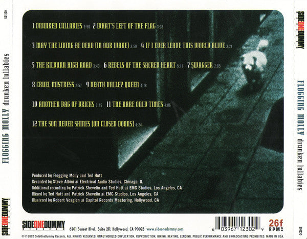 Flogging Molly : Drunken Lullabies (CD, Album)