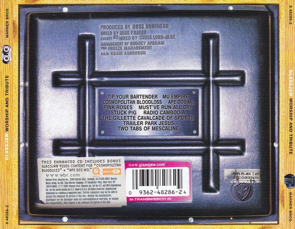 Glassjaw : Worship And Tribute (CD, Album, Enh)