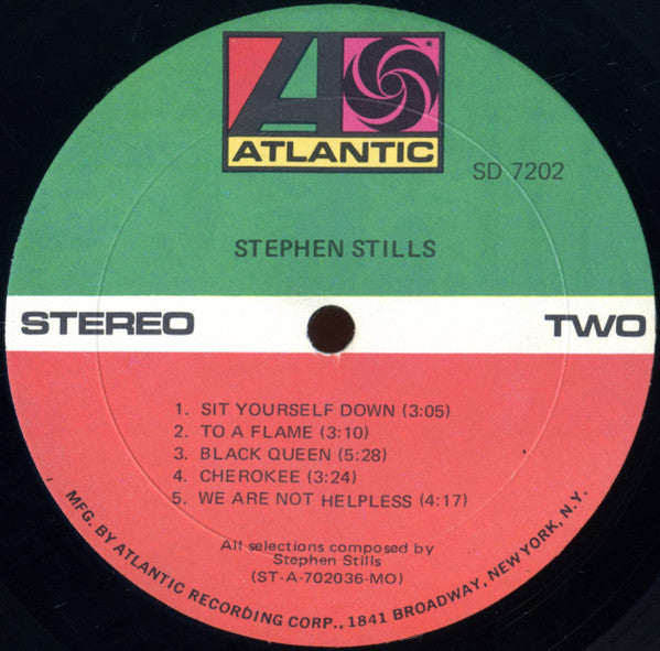 Stephen Stills : Stephen Stills (LP, Album, MO )