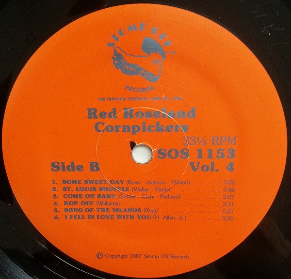 Red Roseland Cornpickers & Keith Nichols & Bent Persson : Red Hot Band (LP)