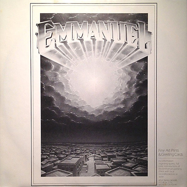 The Maranatha Singers & Praise Strings : Emmanuel, A Christmas Praise Album (LP, Album)