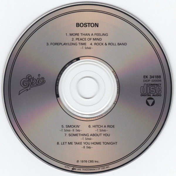 Boston : Boston (CD, Album, RE)