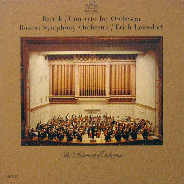 Béla Bartók / Boston Symphony Orchestra / Erich Leinsdorf - Concerto For Orchestra (LP) (VG) - Endless Media