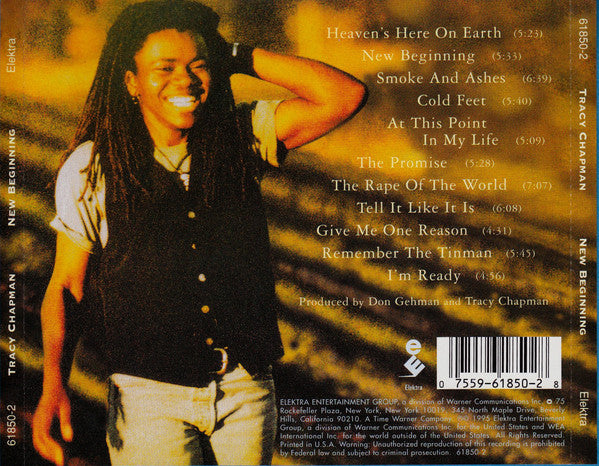 Tracy Chapman : New Beginning (CD, Album, Spe)