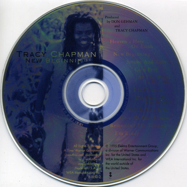 Tracy Chapman : New Beginning (CD, Album, Spe)