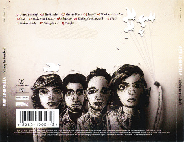 Red Umbrella : Wishing For Boardwalk (CD, Album)