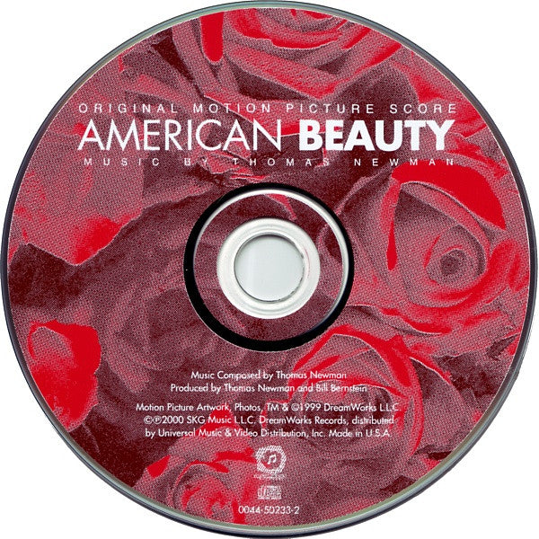 Thomas Newman : American Beauty (Original Motion Picture Score) (CD, Album)