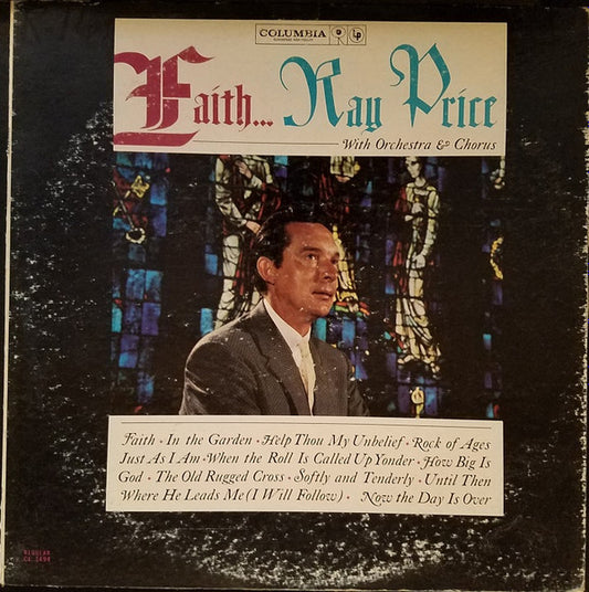 Ray Price : Faith... (LP, Mono)