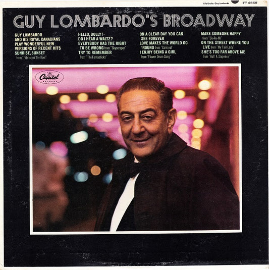 Guy Lombardo And His Royal Canadians - Guy Lombardo's Broadway (LP) (VG) - Endless Media