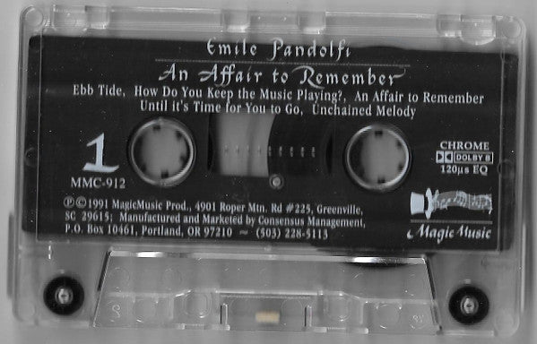 Emile Pandolfi : An Affair To Remember (Cass)