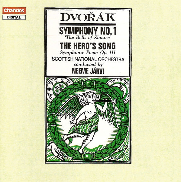 Antonín Dvořák / Royal Scottish National Orchestra Conducted By Neeme Järvi - Symphony No. 1 ' The Bells Of Zlonice' - The Hero's Song Symphonic Poem Op. 111 (CD) (VG+) - Endless Media