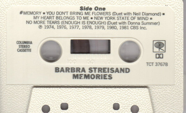 Barbra Streisand : Memories (Cass, Comp)